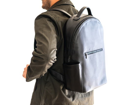 The West 37 Backpack (Black/Gray)