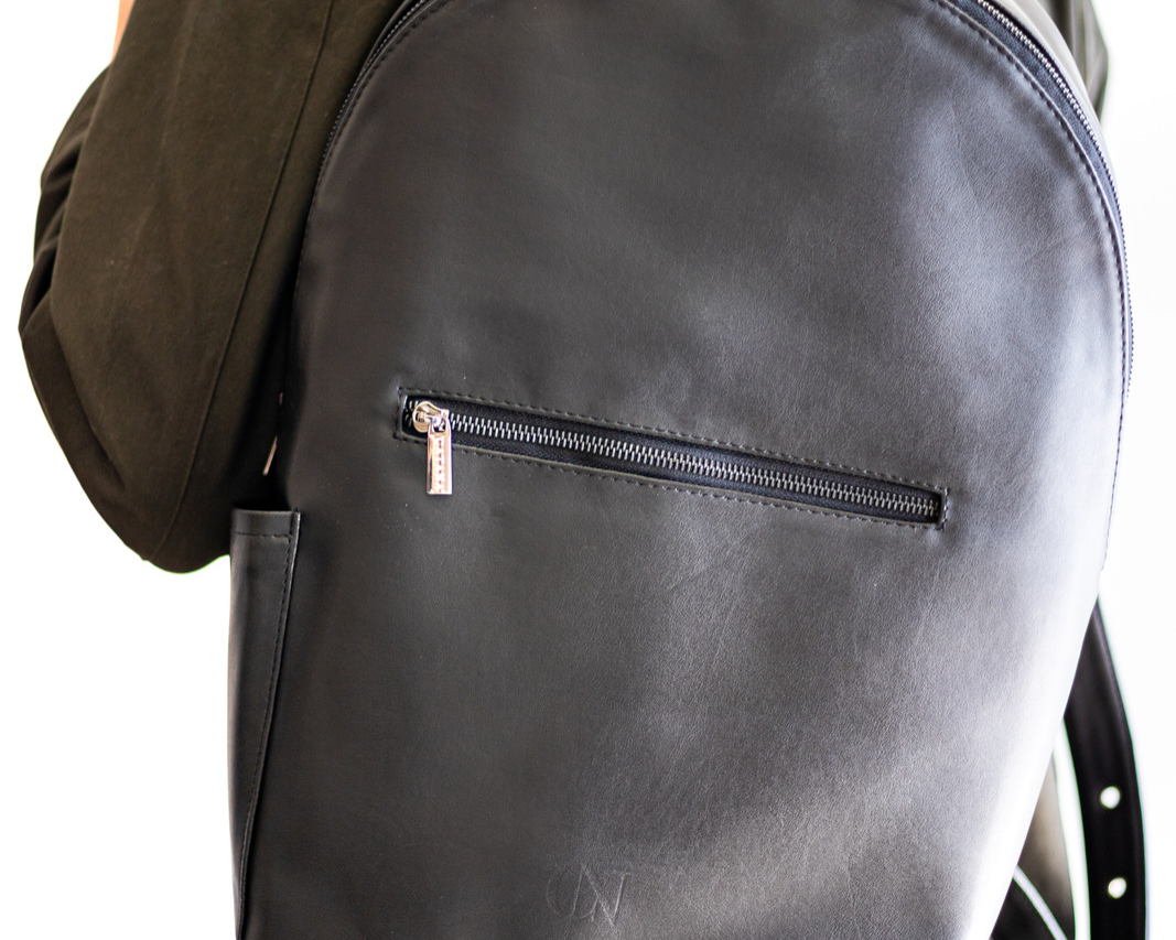 The West 37 Backpack (Black/Gray)